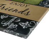 Landenspuitplaat voor inspringingsglas snijplank (Hoek)