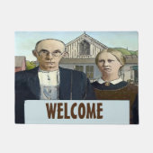 Landenstijl boeren, personaliseer Vloermat Deurmat (Voorkant)