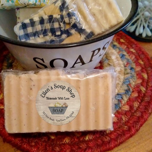 Landenstijl Soap Product Business Sticker