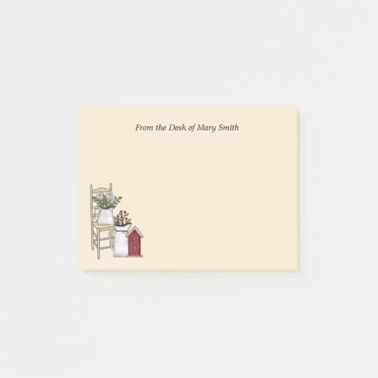 Landenstoel Post-up Note (Voorkant)