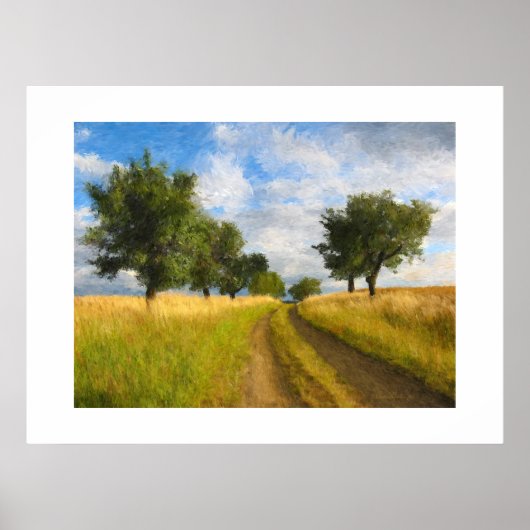 Landenstraatverf Poster (Voorkant)