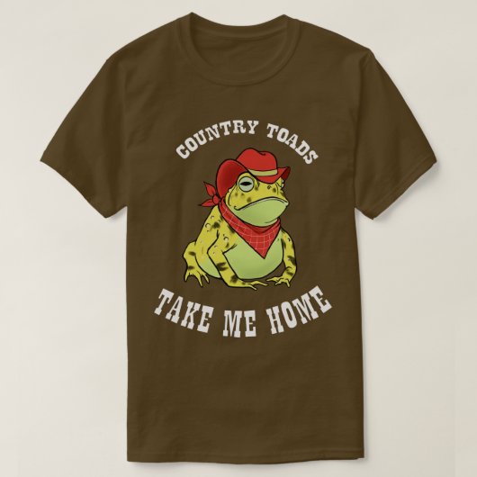 Landentoads halen me thuis t-shirt (Design voorkant)