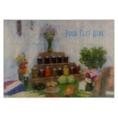 Landentoonoogstscherm Snijplank (Voorkant)