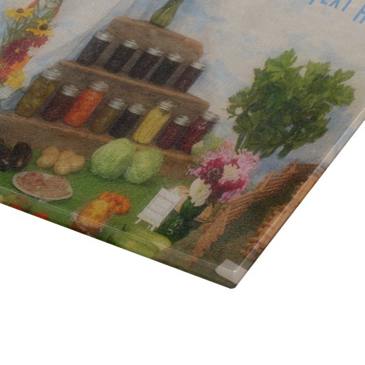 Landentoonoogstscherm Snijplank (Hoek)