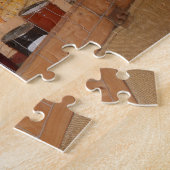 Landentoonoogstscherm voor eerlijke Herfst Legpuzzel (Zijkant)