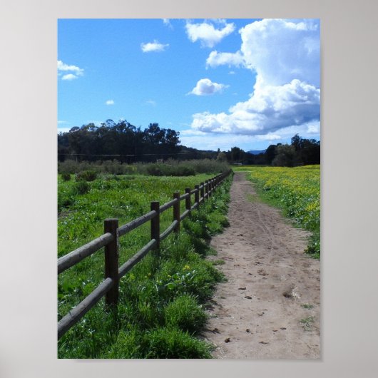 Landentrail, Ojai, CA Poster (Voorkant)
