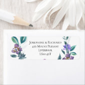 Landentuin, Foliage Return Address Etiket (Insitu)