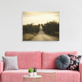 Landenweg Canvas Afdruk (Insitu (Woonkamer))