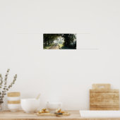 Landenweg in Cheshire Poster (Keuken)