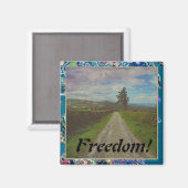 Landenweg om te roamen magneet (Voorkant / Achterkant)