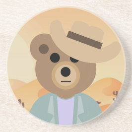 Landenwegen Zandsteen Onderzetter