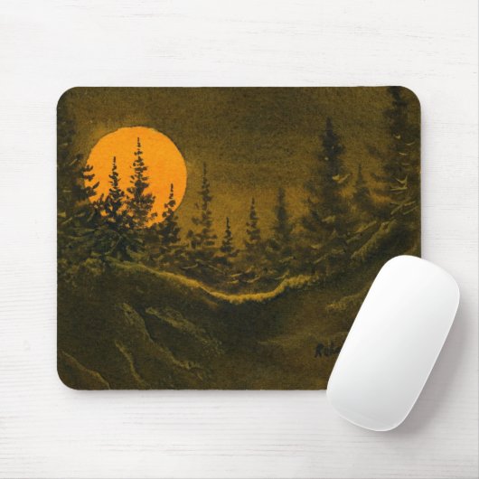 Landenwegenmousepad Muismat (Met muis)