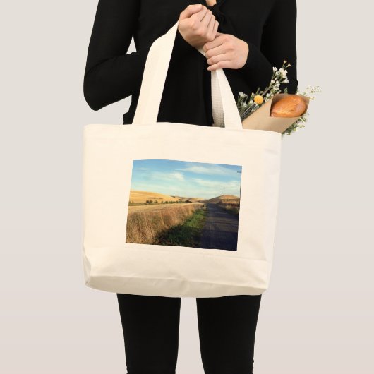 Landenweggrote canvas tas (Voorkant (product))