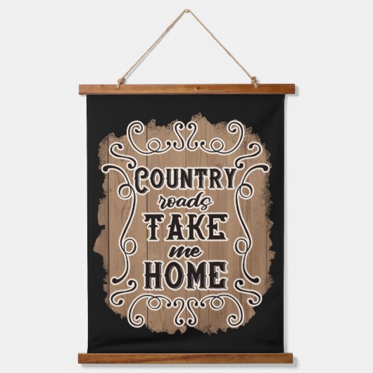 Landenwegteken Hangend Wandkleed (Voorkant)