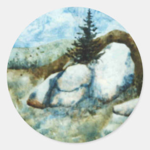 Landenwegticker Ronde Sticker
