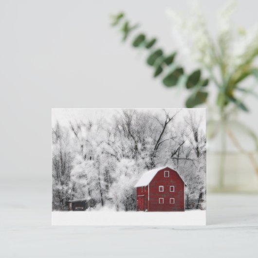 Landenwinter Briefkaart (Staand voorkant)