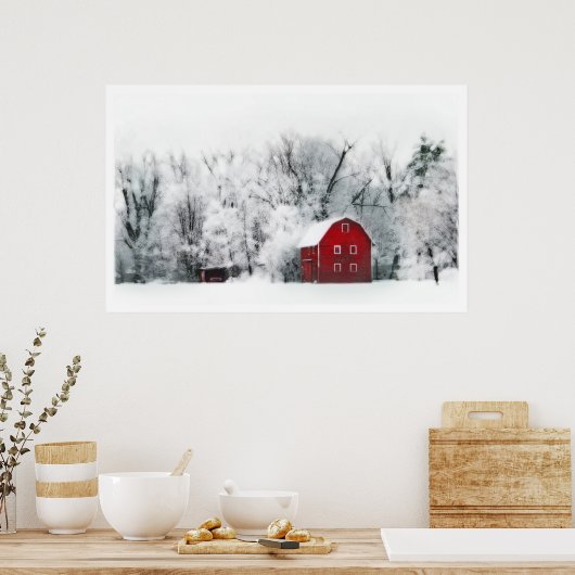 Landenwinter, poster (Keuken)