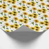 Landenzonnebloemen Klein Cadeaupapier (Hoek)