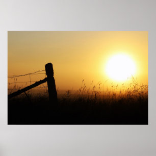 Landenzonsopgang Poster