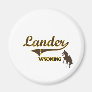 Lander Wyoming City Classic Magneet