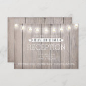 LANDERIGE LICHTEN - ONTVANGSTKAART INFORMATIEKAARTJE (Voorkant / Achterkant)