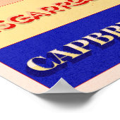 Landes Nouvelle Aquitaine Art Deco Poster (Hoek)