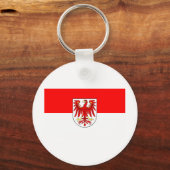 Landesvlagge Brandenburg Sleutelhanger (Voorkant)