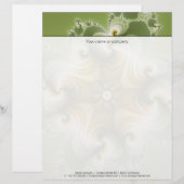 Landfayre - Fractal Art Gepersonaliseerd Briefhoofd (Voorkant / Achterkant)