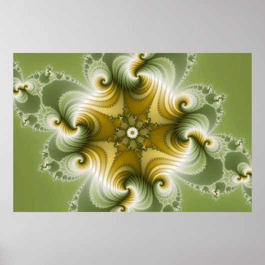 Landfayre - Fractal Art Poster (Voorkant)