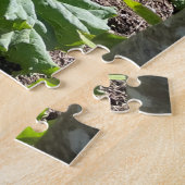 Landgaard met de Rhubarb en de Terracotta Pots Legpuzzel (Zijkant)