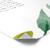 Landganzenrooster voor tuinbouw poster (Hoek)