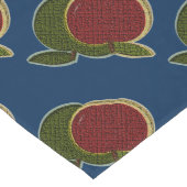 Landgetextureerde appels lange tafelloper (Hoek)