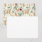 Landgoed Landhuis | Ranch Groen Bijlagekaart Informatiekaartje (Voorkant / Achterkant)