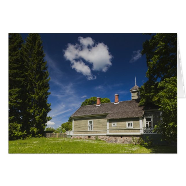 Landgoedgebouw bij Mikhailovskoye (Voorkant Horizontaal)