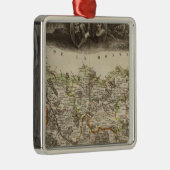 Landgrenzen Metalen Ornament (Rechts)