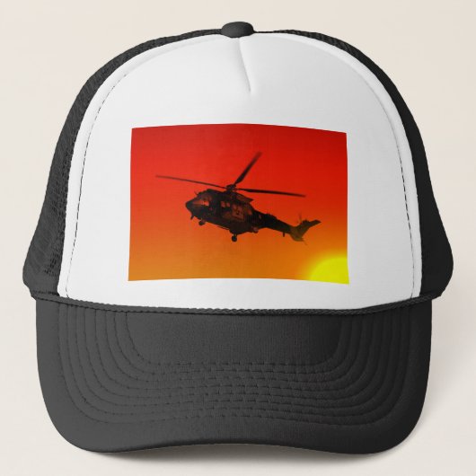 Landhelikopter Trucker Pet (Voorkant)