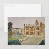 Landhuis Ansichtkaart Briefkaart (Voorkant / Achterkant)
