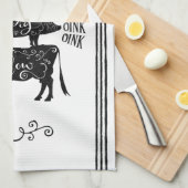  landhuis Gestapeld Boerderij Theedoek (Quarter Fold)