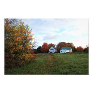 Landhuis in Nova Scotia, Canada Foto Afdruk