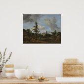 Landhuis - Jacob van Ruisdael Fine Art Poster (Keuken)