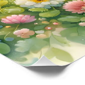 Landhuis Muis Liebesbrief Weide Perfect Poster (Hoek)