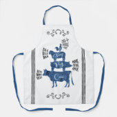 landhuis schort (Voorkant)