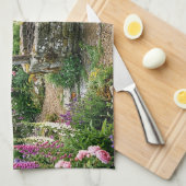 Landhuis Tuin Waterput Theedoek (Quarter Fold)