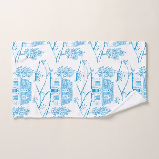 landhuistoilet bad handdoek (Handdoek)