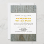 Landhuwelijk: Daisies & Black Eyed Susans Kaart (Achterkant)