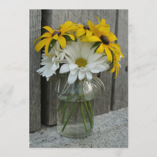 Landhuwelijk: Daisies & Black Eyed Susans Kaart
