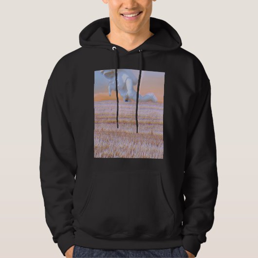 Landing Astronaut Hoodie (Voorkant)