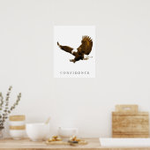 Landing Eagle Motivatie Vertrouwen Art Posters (Keuken)