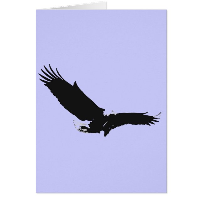 Landing Eagle Silhouette (Voorkant)