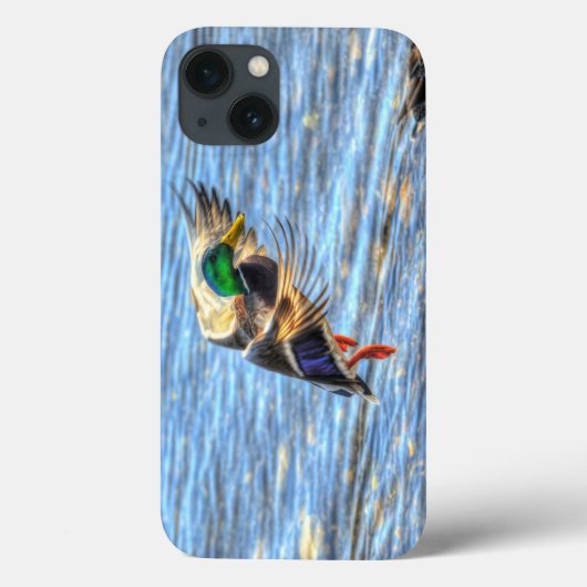 Landing Mallard Duck Drake 5 Wildlife Foto Case-Mate iPhone Case (Achterkant)